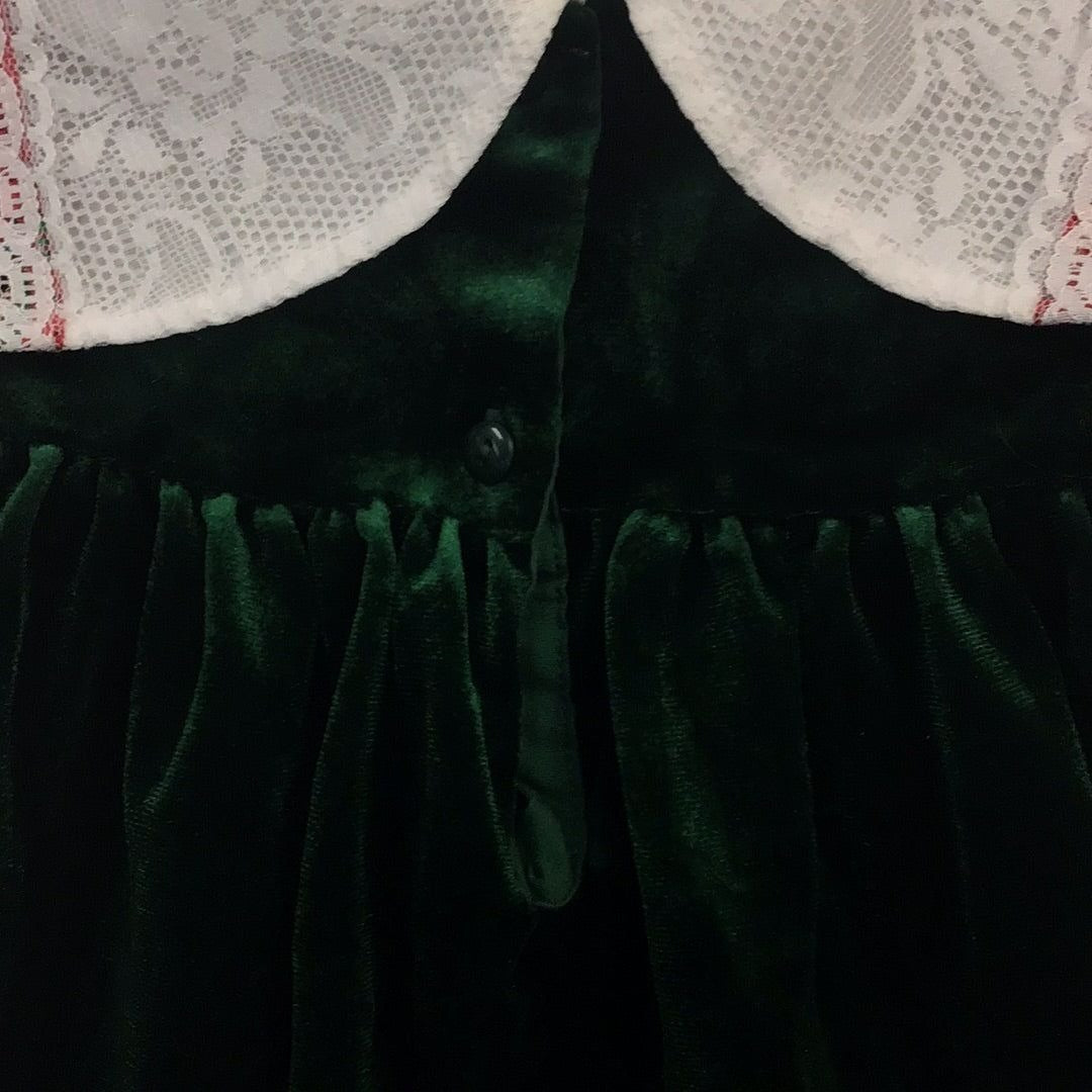 Vintage Baby Velvet Dress