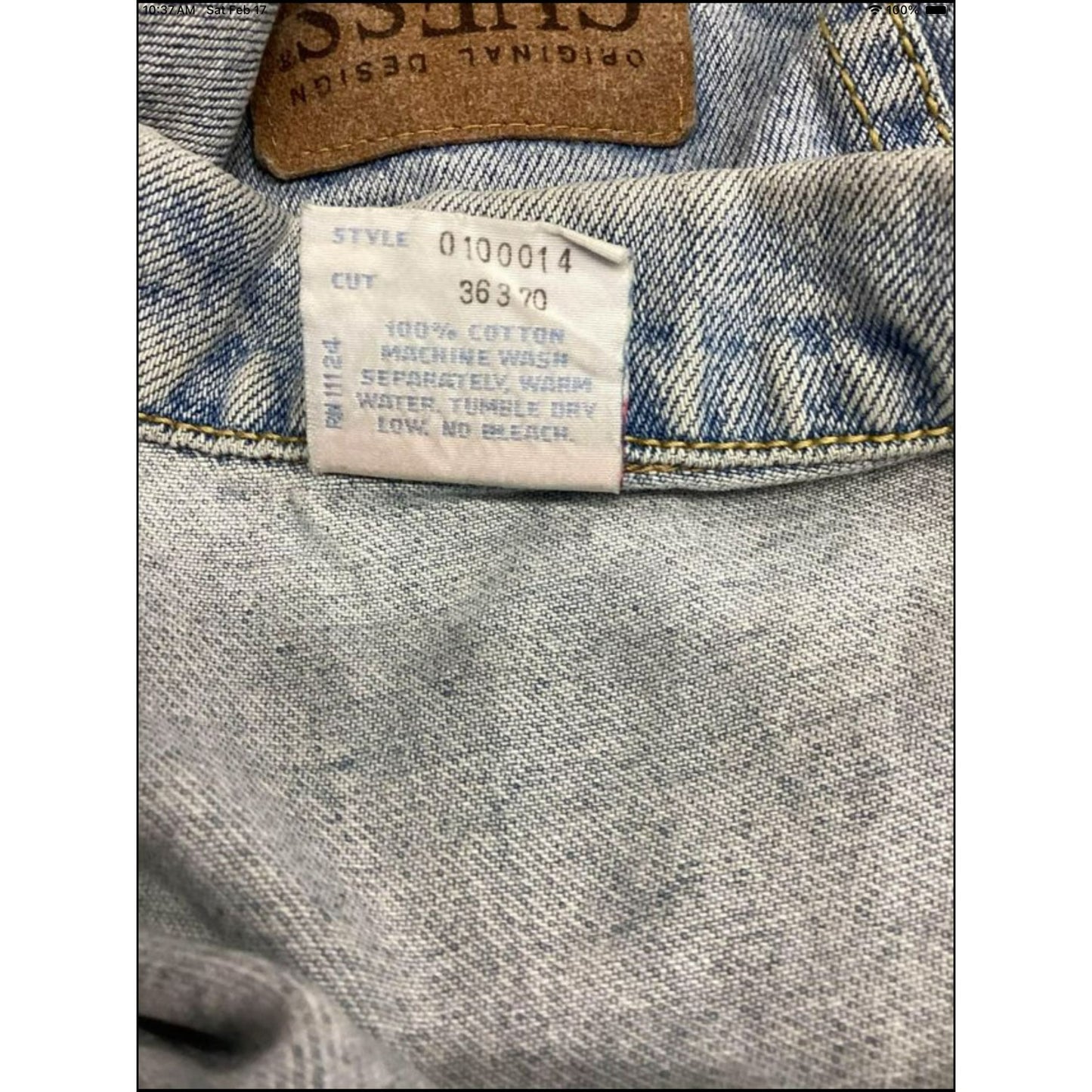 Baby Girl Guess Jean Jacket