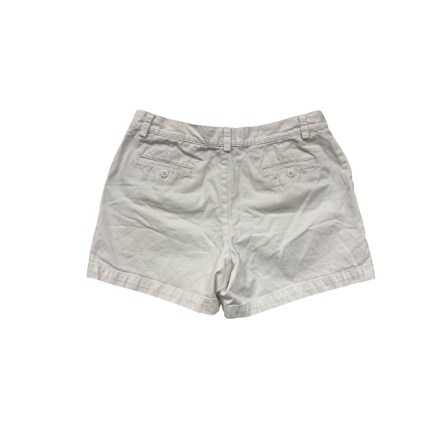 Ralph Lauren Sport Womens White Cotton Shorts Size 8 #8251