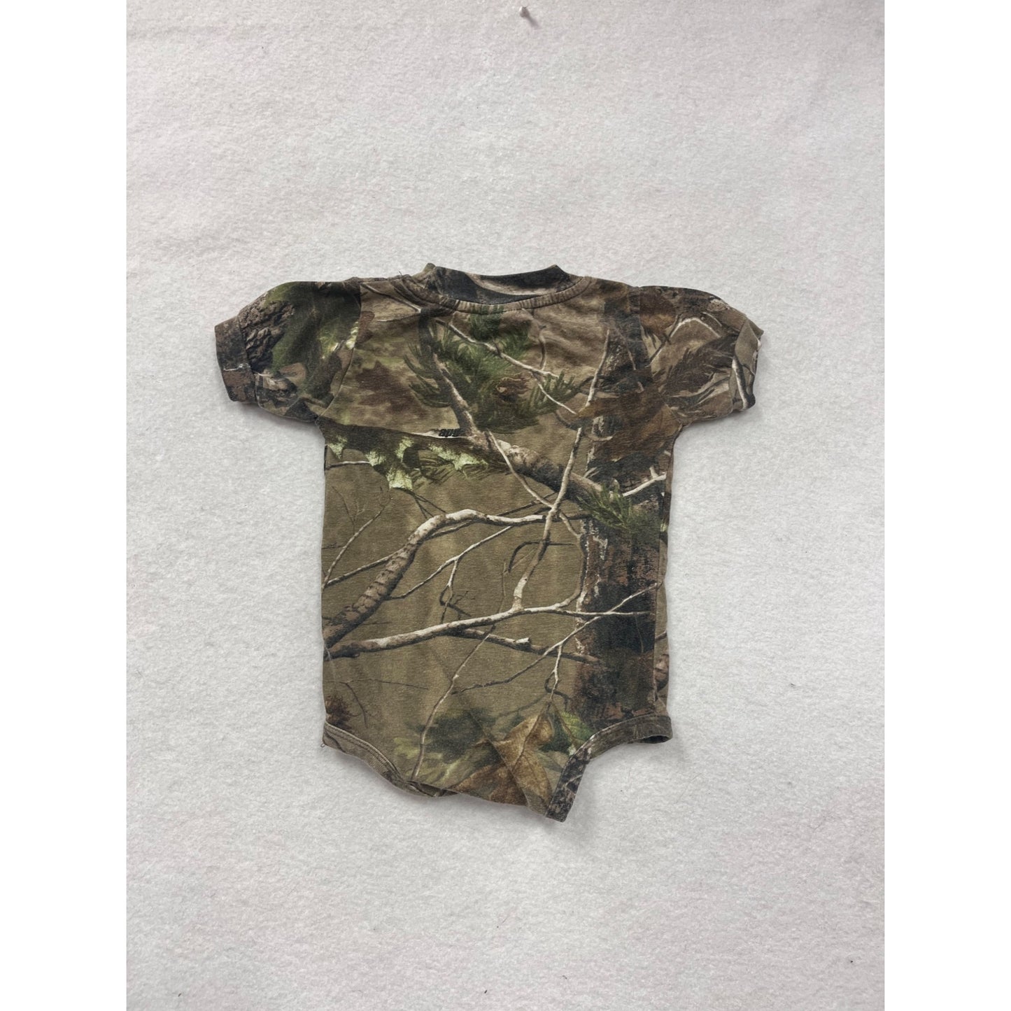 Lil Joey Baby Romper Large Camouflage Short Sleeve #8636