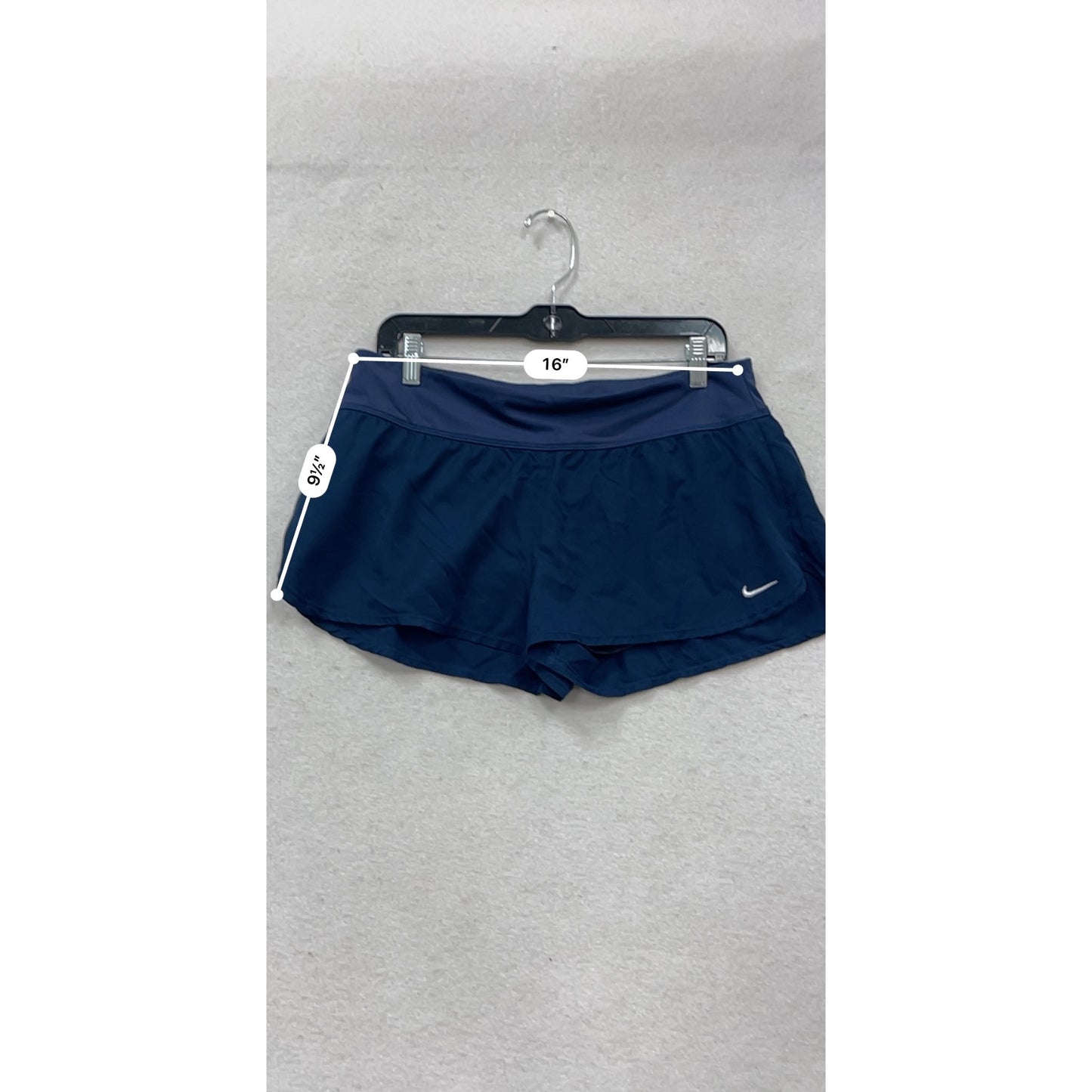Nike Athletic Running Shorts Navy Size L #325A
