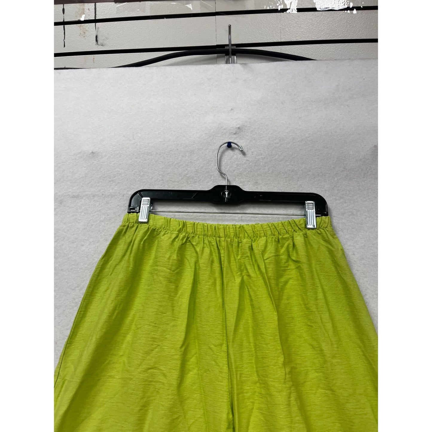Bright Green Casual Pants L #770A