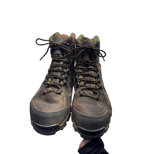Danner Gore-Tex Suede Insulated Hunting Boots W/ Vibram Soles Size 12  #9376