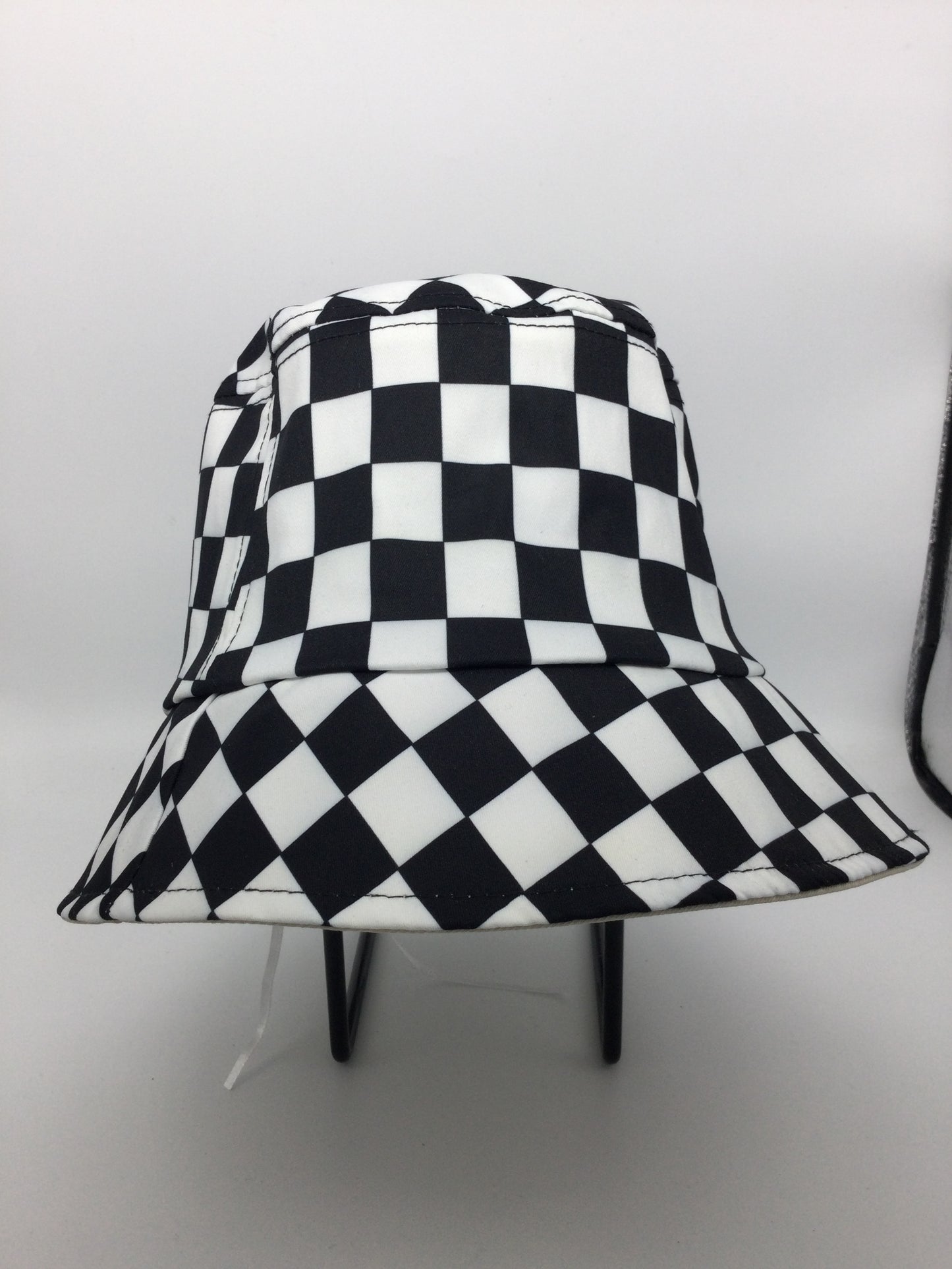 Checkered Bucket Hat