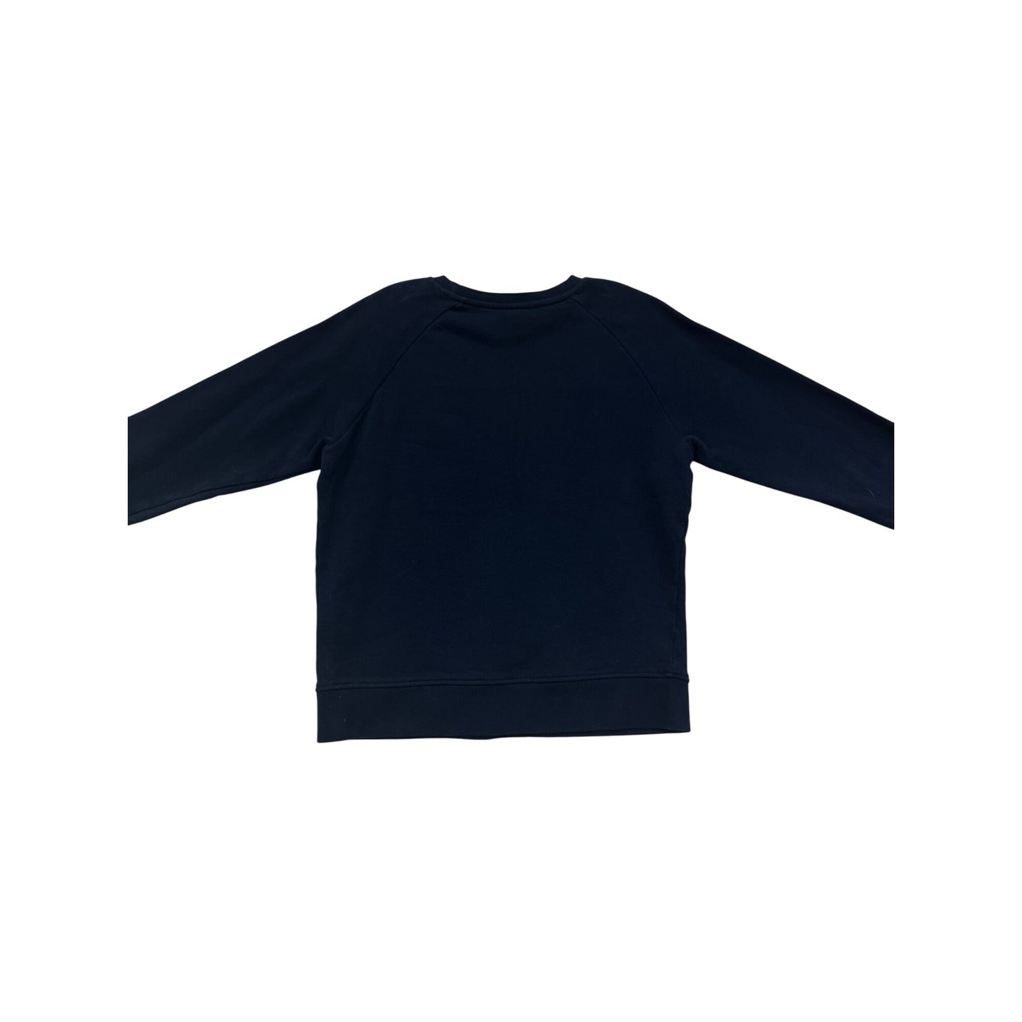 Navy Blue OVS STRNG Sweatshirt With Plaid Detail #8444