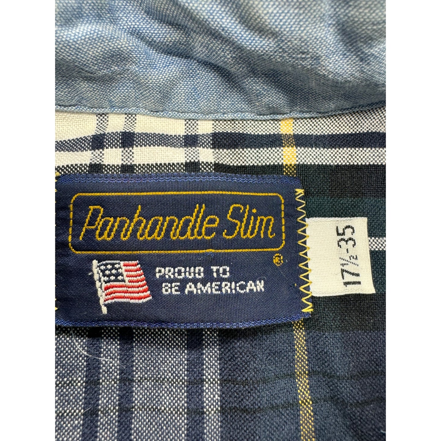 Vintage Panhandle Slim Flannel #5128