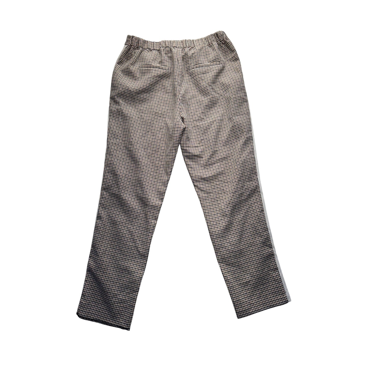 Asos Houndstooth Slim Fit Pants Size US 8 UK 12 With Side Stripes #323B