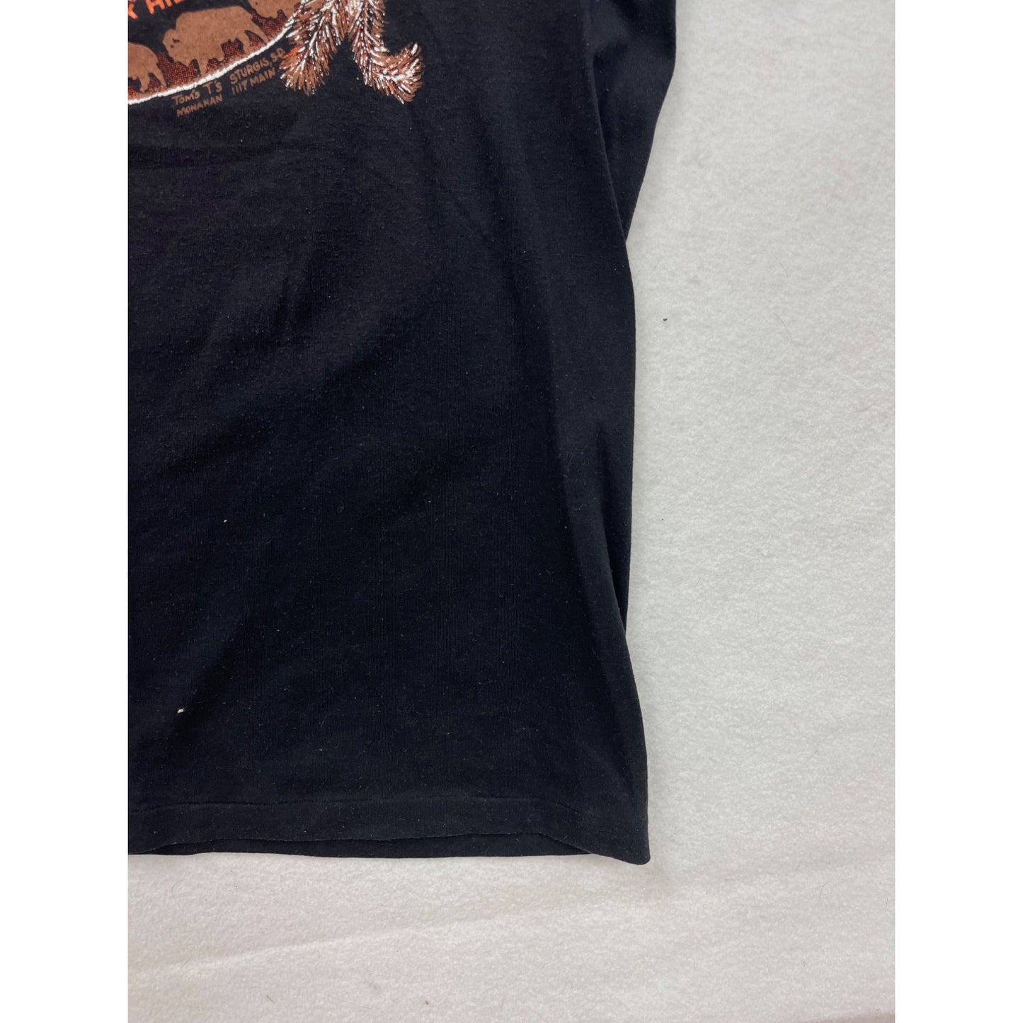 1989 Hanes Black Hills Motor Classic Sturgis Rally T-Shirt #8424