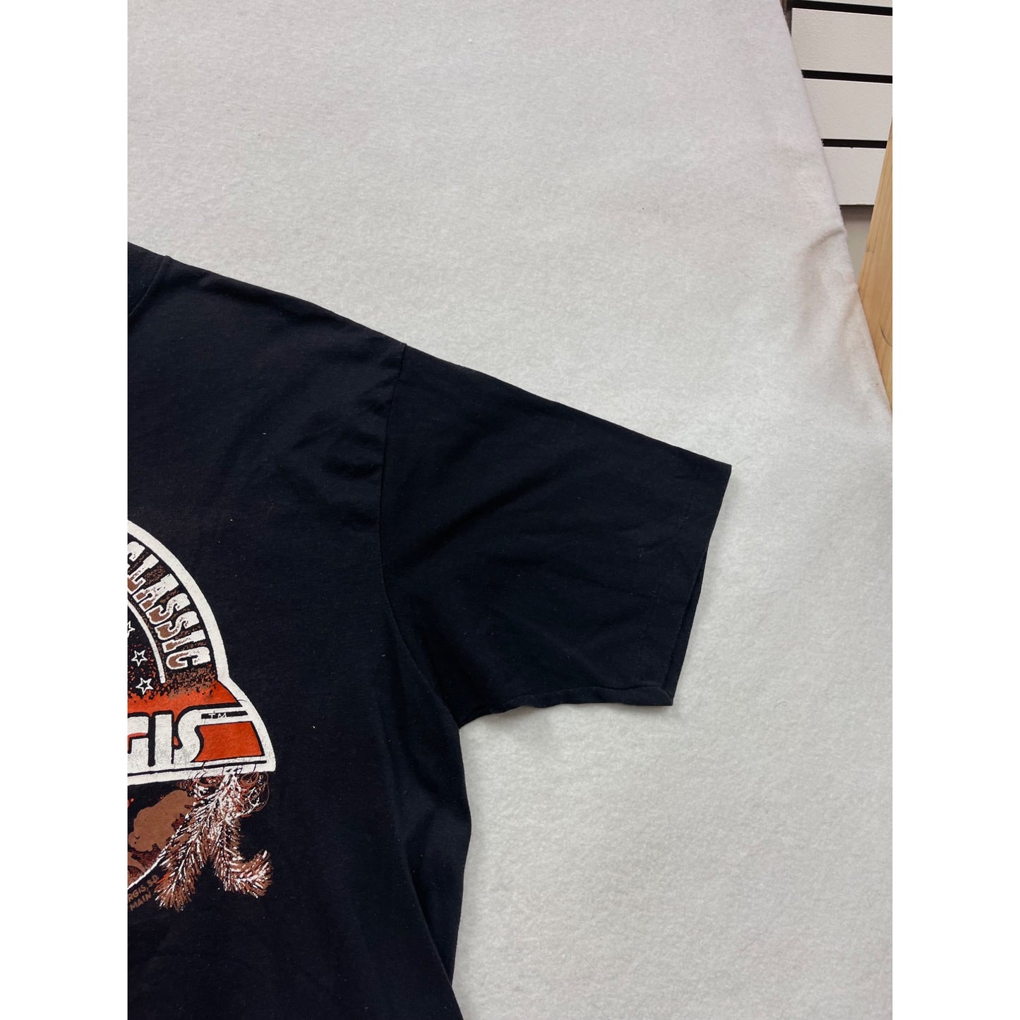 1989 Hanes Black Hills Motor Classic Sturgis Rally T-Shirt #8424