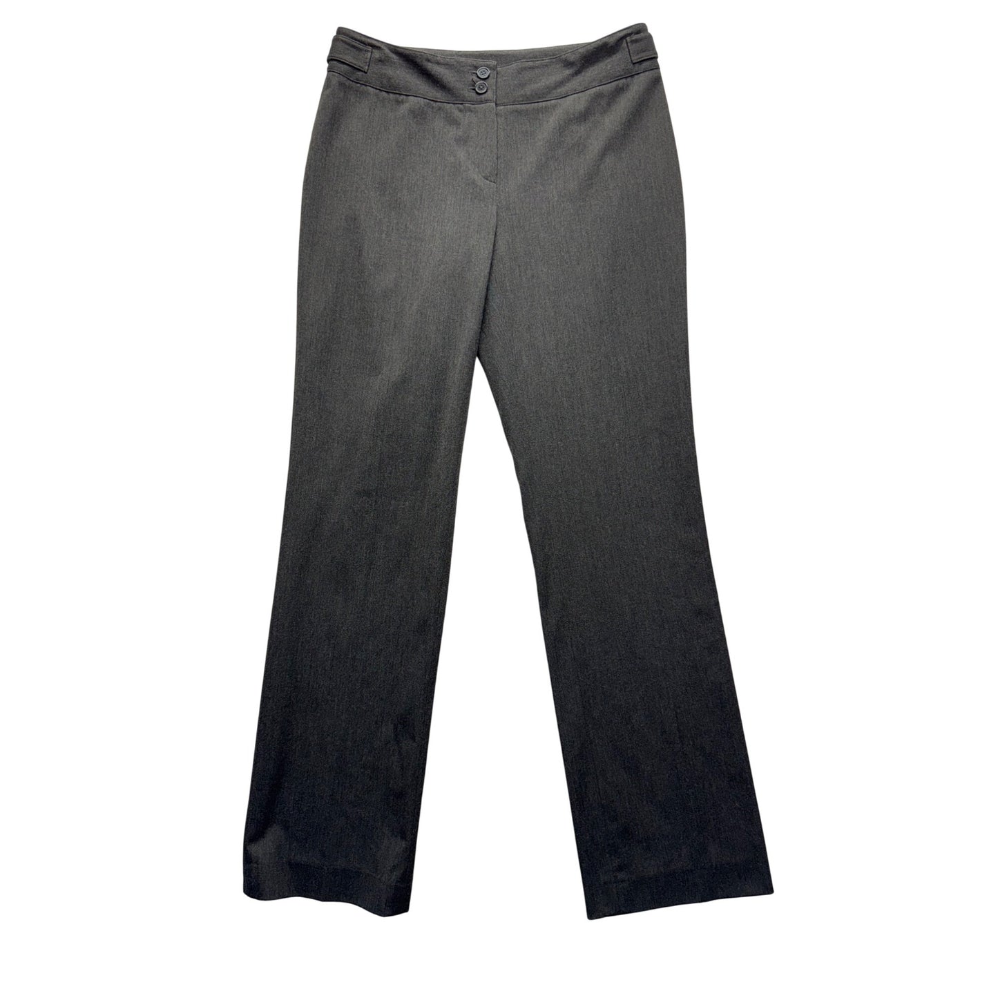 Jones New York Signature Petite 4P Gray Stretch Dress Pants #234B