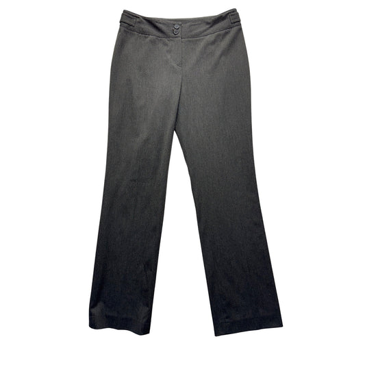 Jones New York Signature Petite 4P Gray Stretch Dress Pants #234B