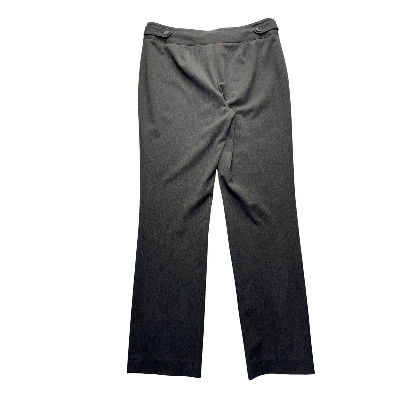 Jones New York Signature Petite 4P Gray Stretch Dress Pants #234B