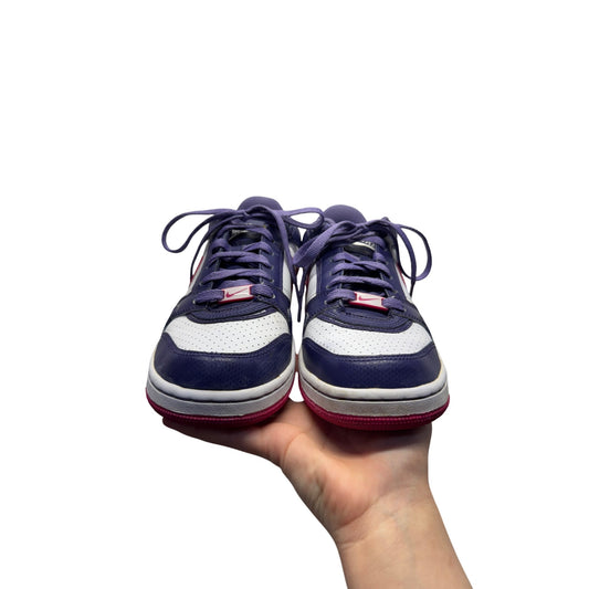 Nike Air Purple & Pink Low-Top Sneakers With Laces #9623