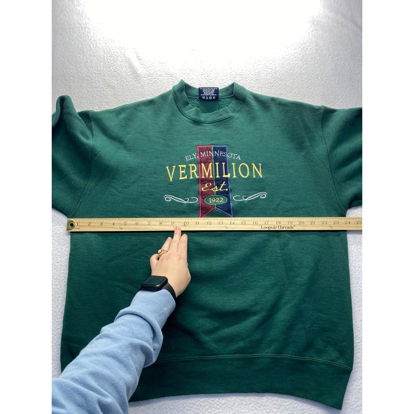 Vintage vermillion ely Minnesota crewneck #5525