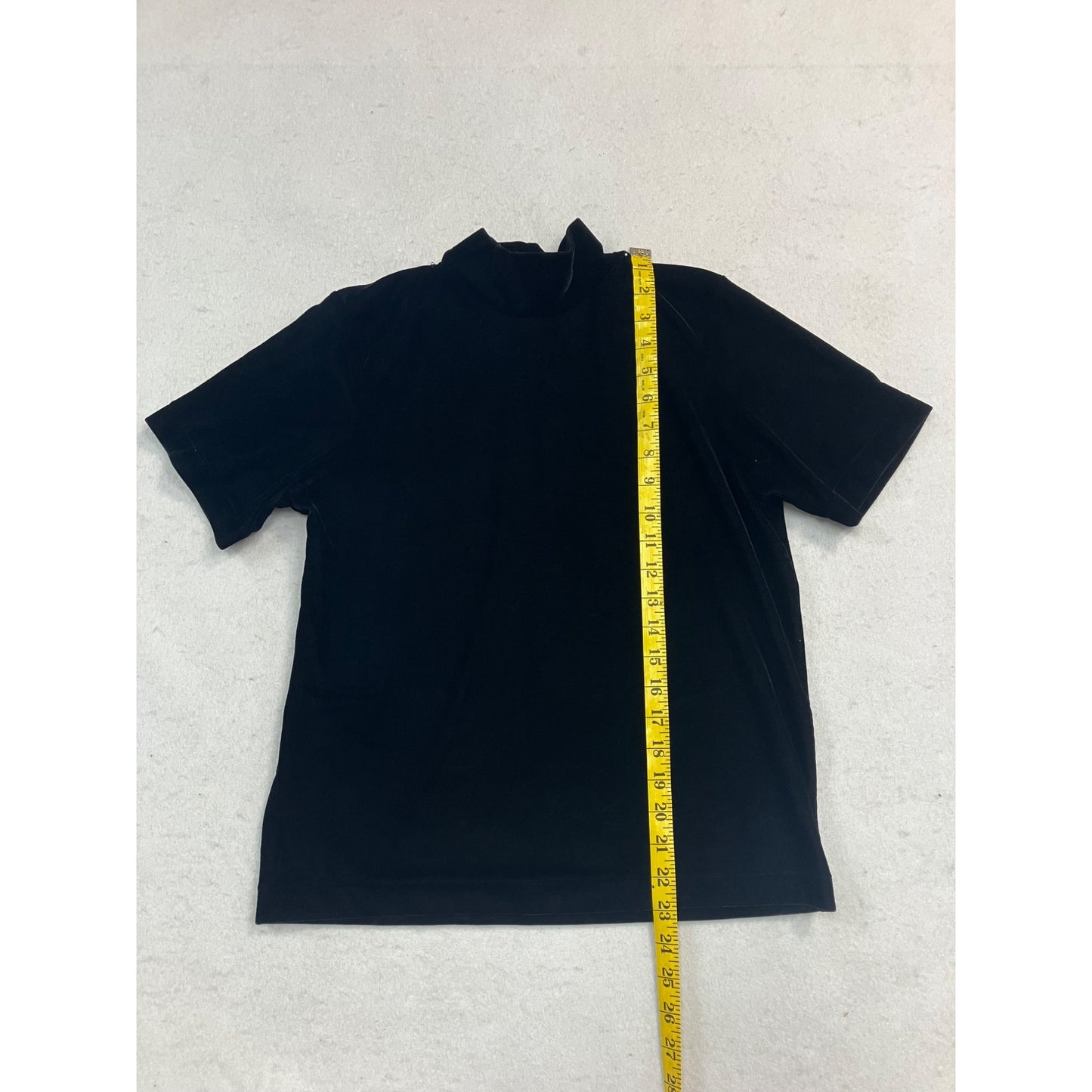 Black Velvet Turtleneck #2696