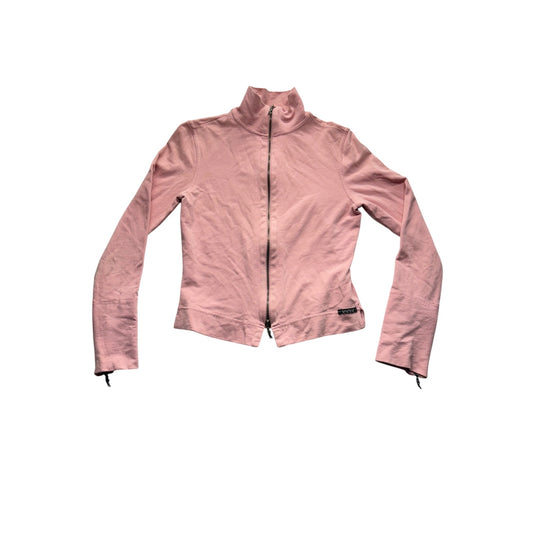 Vintage Y2K Rampage Pink Full-Zip Sweatshirt #7543