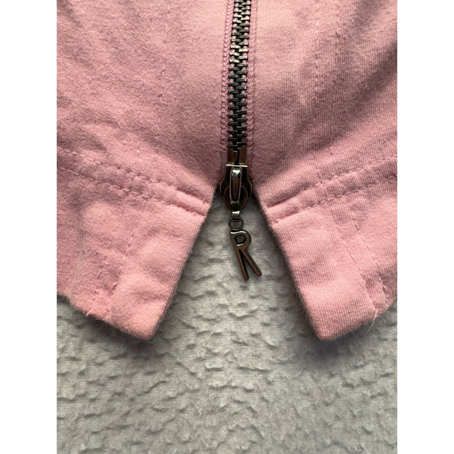 Vintage Y2K Rampage Pink Full-Zip Sweatshirt #7543