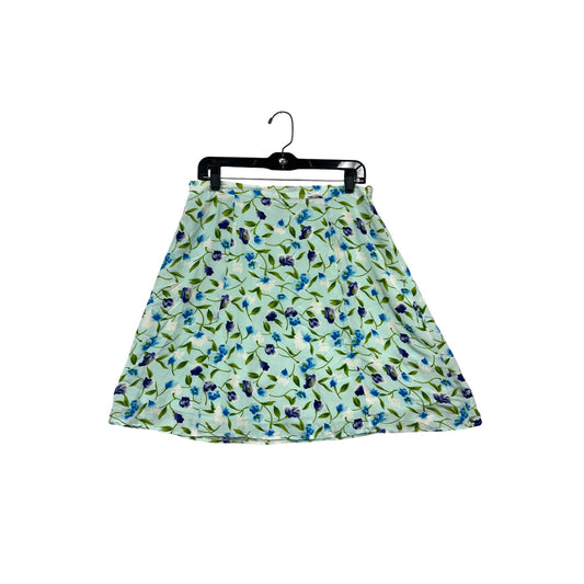 Floral A-Line Skirt By Sophisticates Jonathan Martin Medium #400A