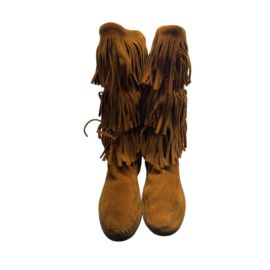 Women’s Minnetonka Tassel Boots#5502