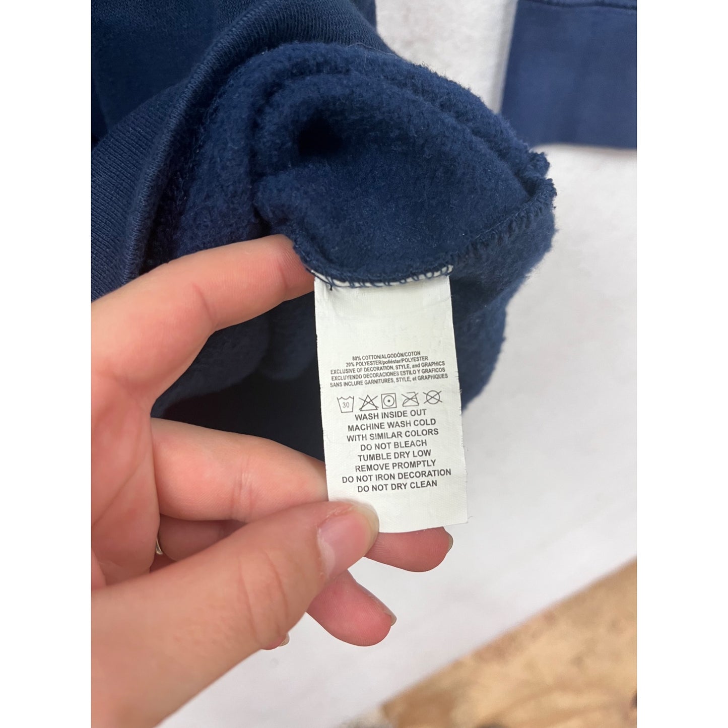 Majestic San Diego Padres Navy Pullover Hoodie XLTG #829A