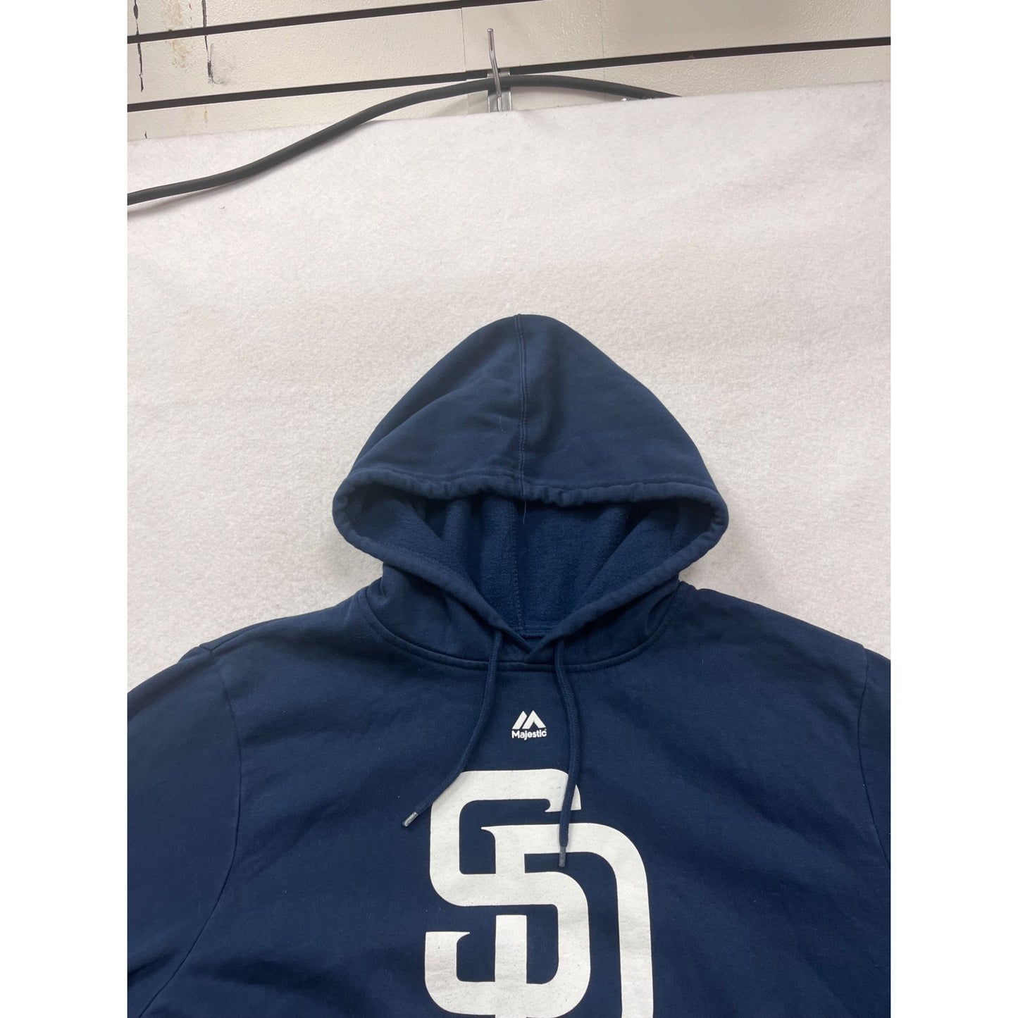Majestic San Diego Padres Navy Pullover Hoodie XLTG #829A