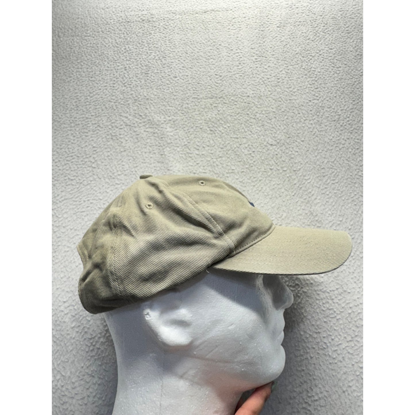 Nike Golf Khaki Hat With Black Swoosh Logo Embroidered #7866