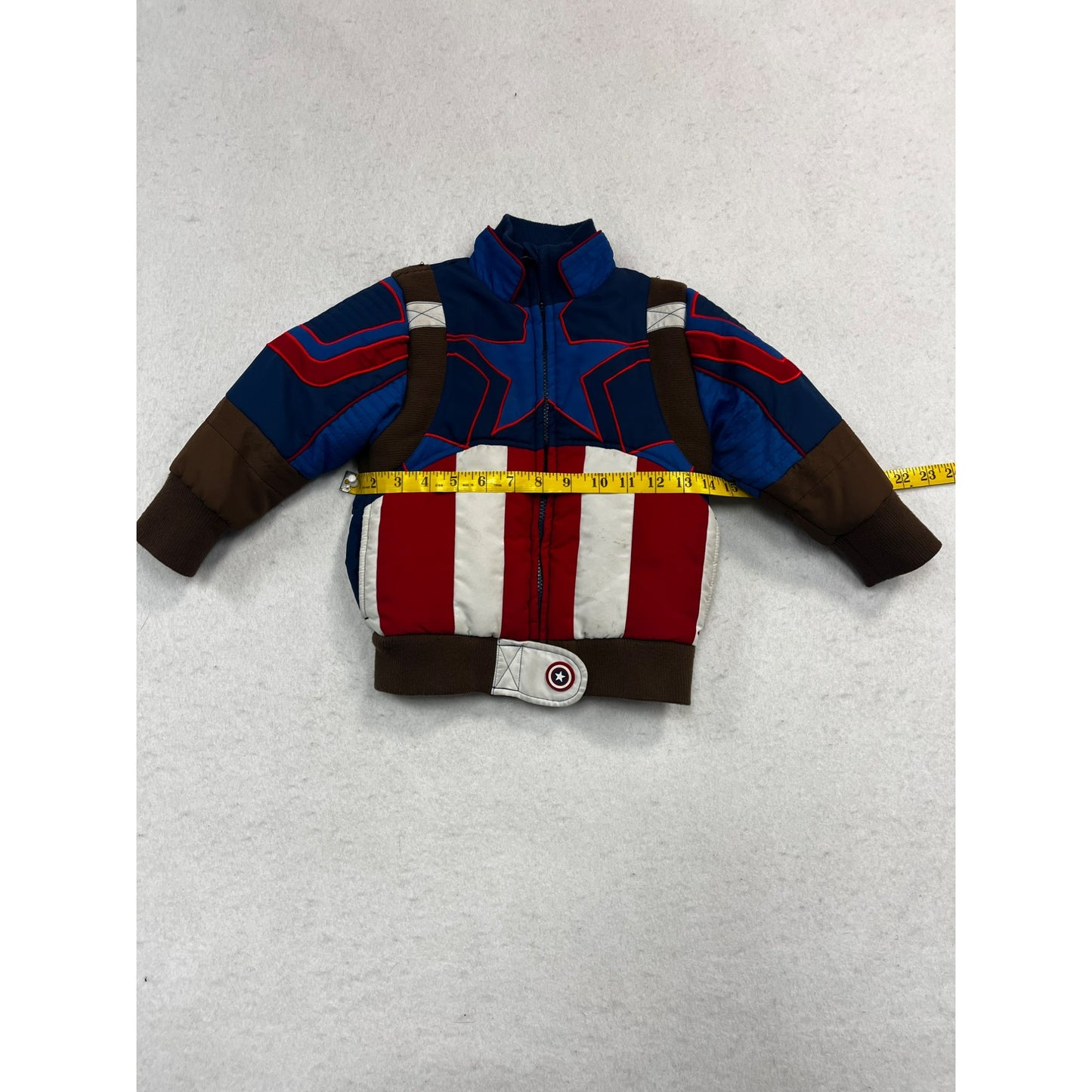 Boys Disney Captain America Puffer Jacket