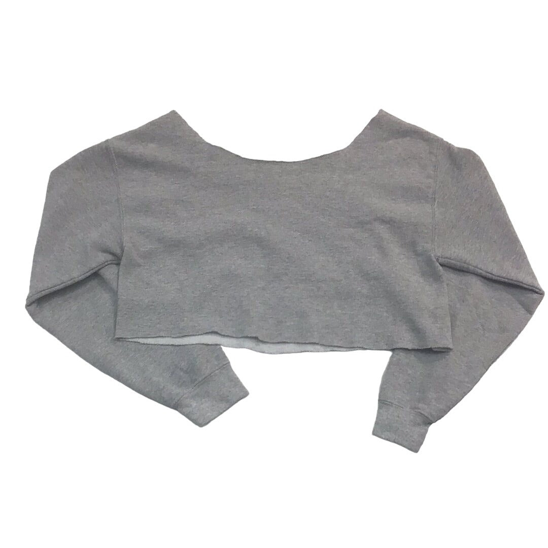 Reworked Crewneck Croptop