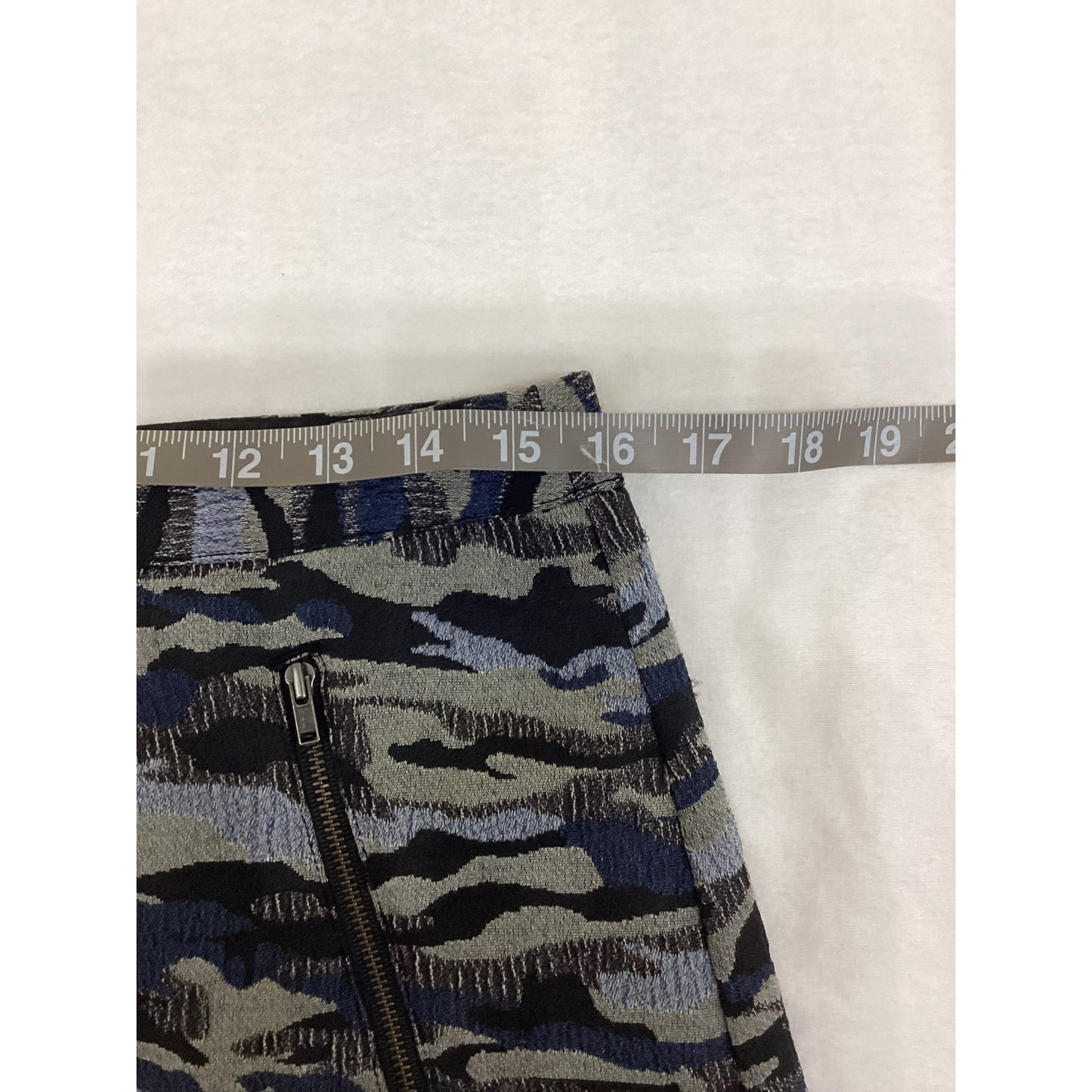 Halogen Blue Camouflage Skirt