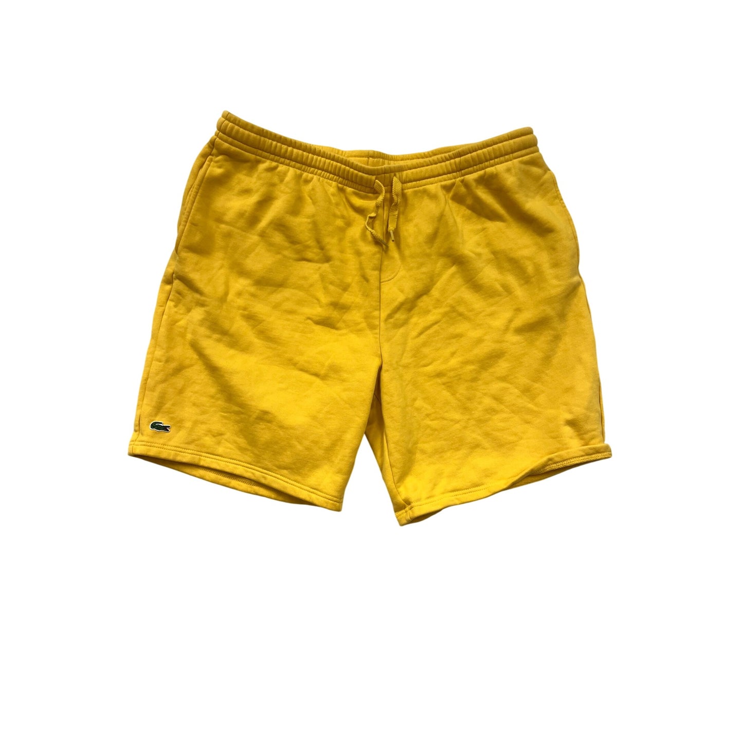 Lacoste Sport Mens Yellow Shorts 4XL With Drawstring #8808