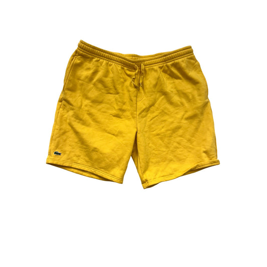Lacoste Sport Mens Yellow Shorts 4XL With Drawstring #8808