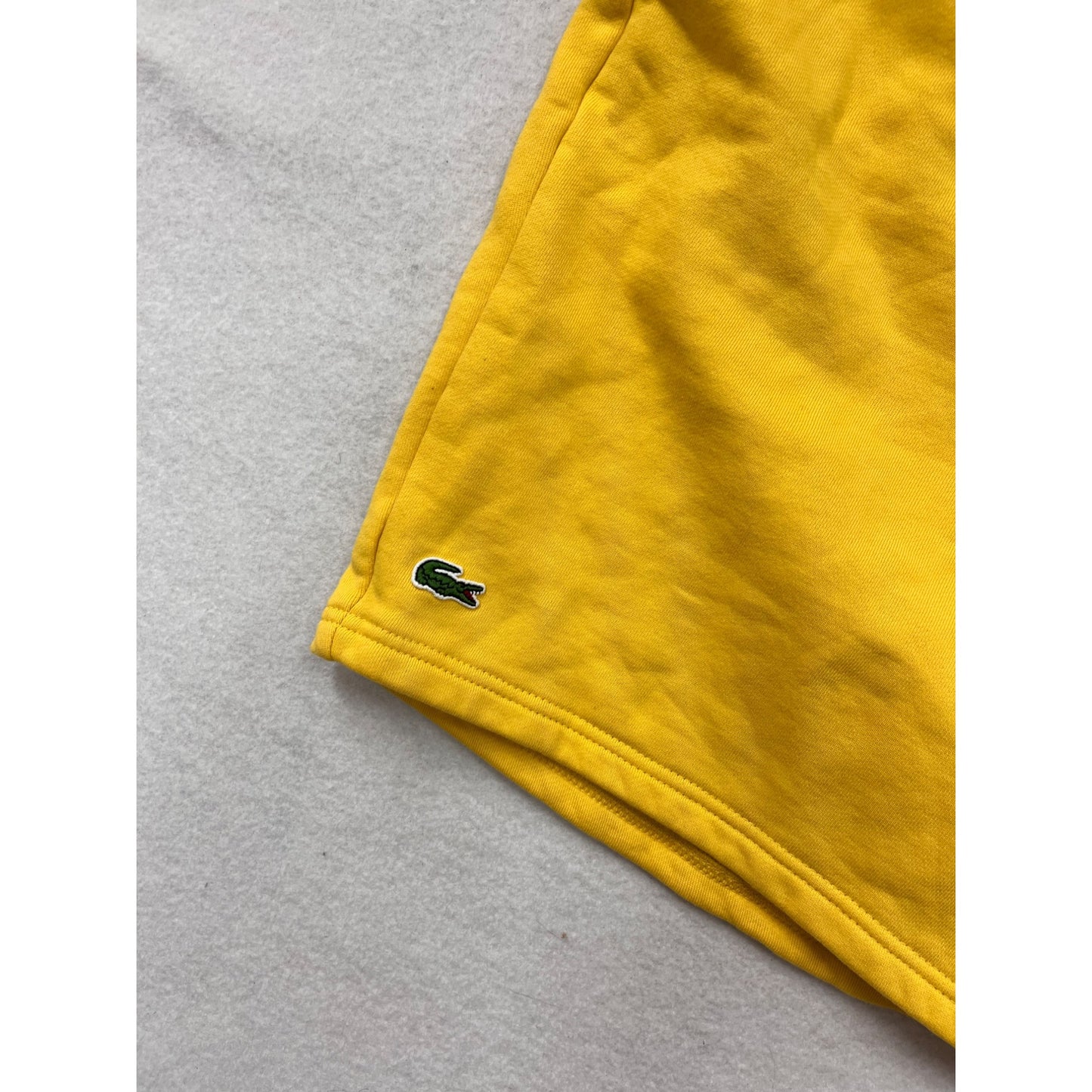 Lacoste Sport Mens Yellow Shorts 4XL With Drawstring #8808