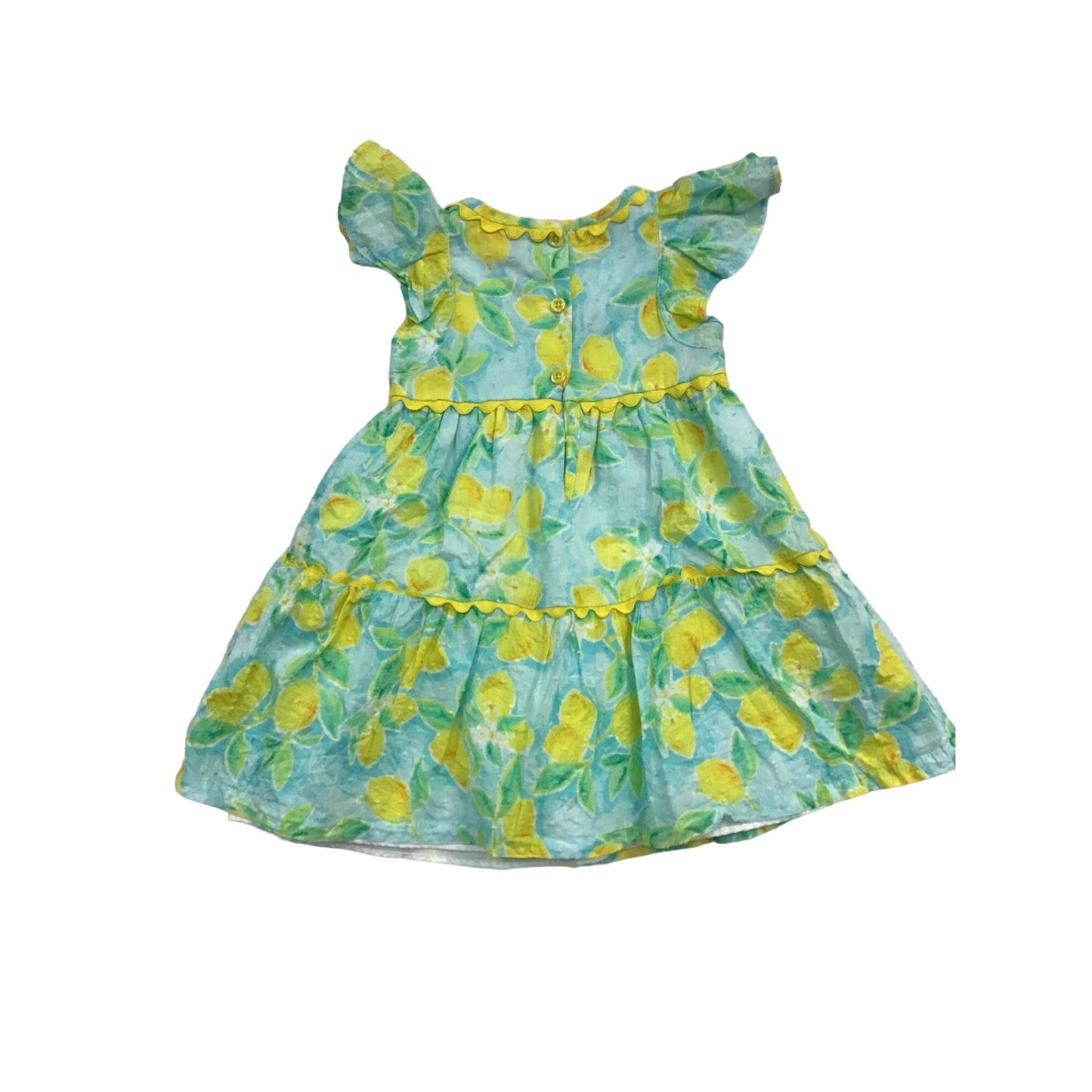 Baby Girl Lemon Print Dress