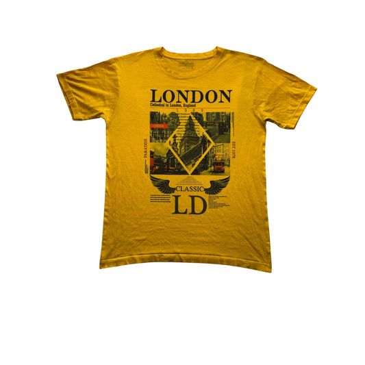 London Classic Graphic T Shirt Vintage Cathedral Design 1989 Streetwear #9599