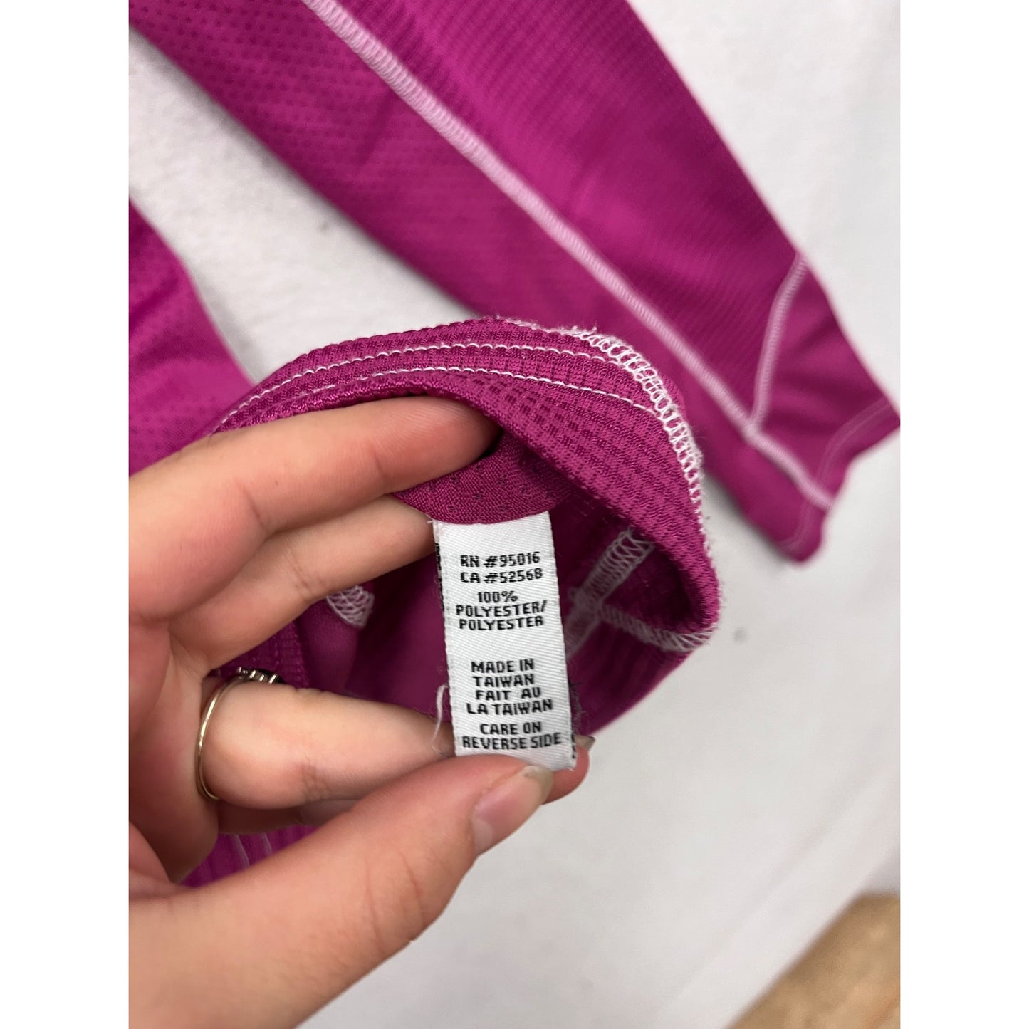 Straight Down Long-Sleeve Pullover Top S #625A