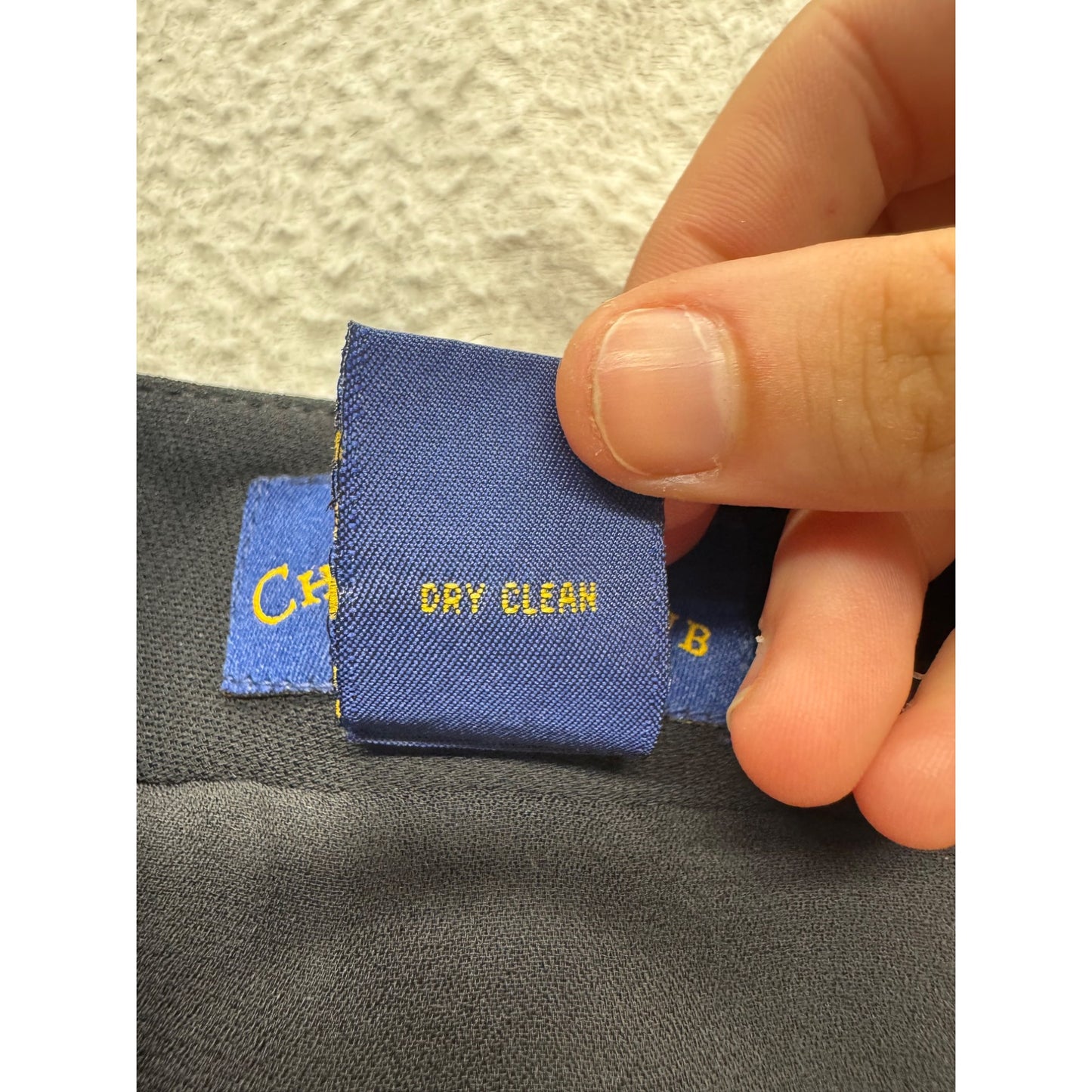 Charter Club Embroidered Floral Black Pencil Skirt 100% Polyester #9565