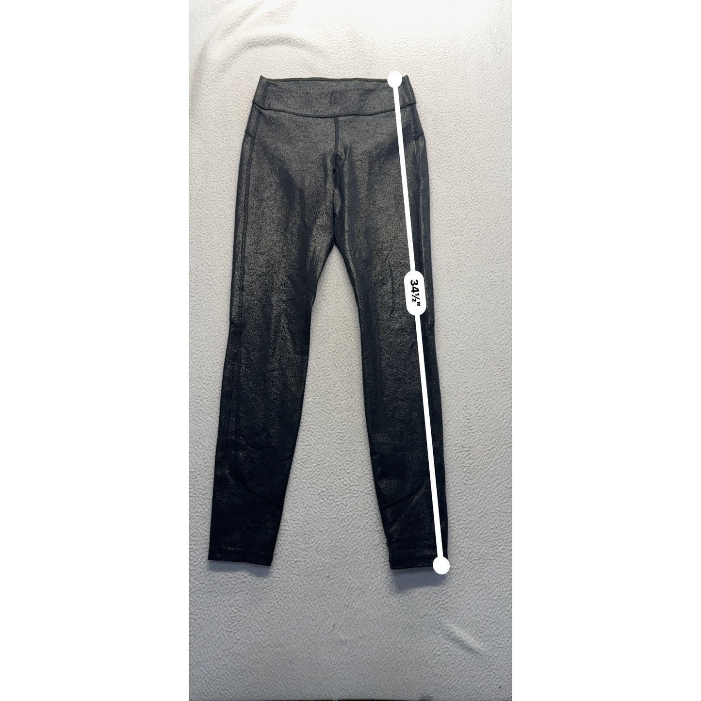 Joes Shimmer Black Leggings W74PLI5520 Size Small #9911