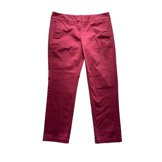 Ann Taylor Loft Marisa 6P Pink Chino Pants #7936