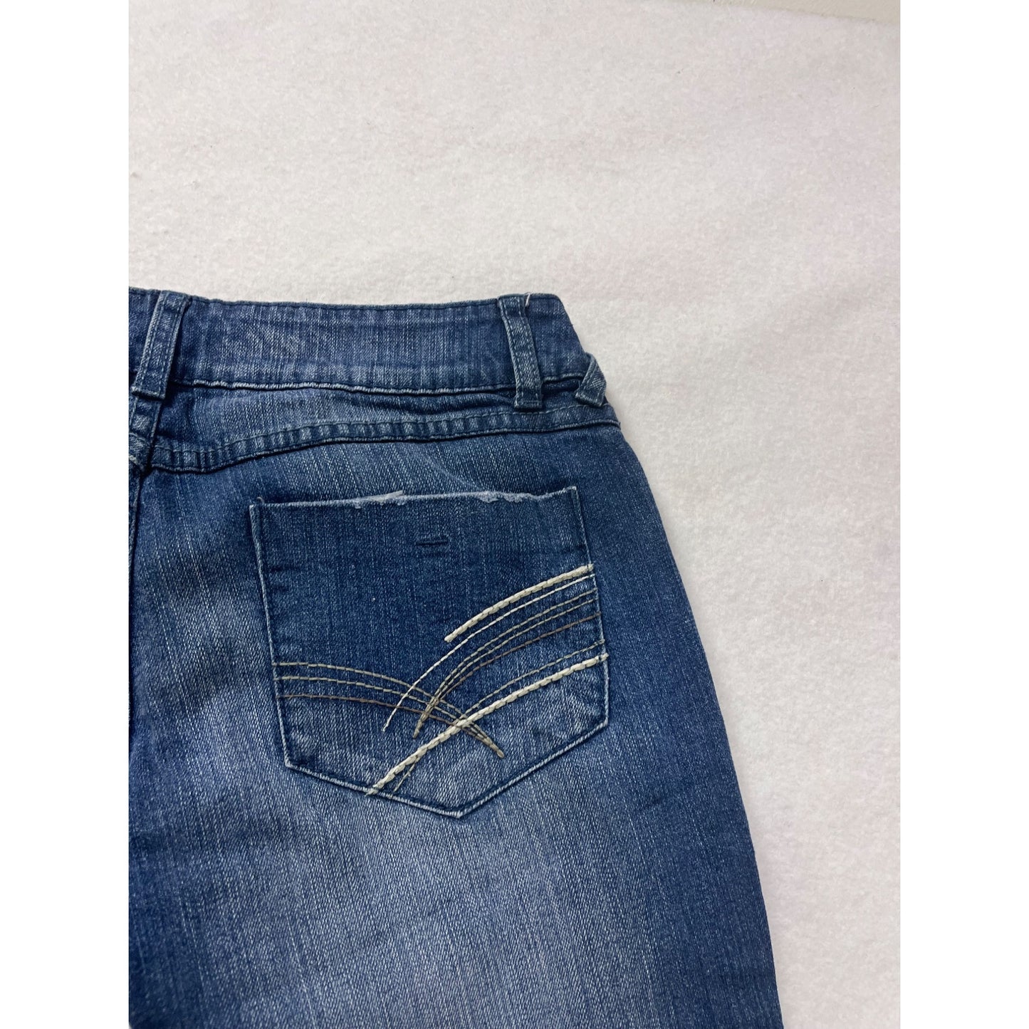 Blue Asphalt Flare Jeans Size 5 Medium Wash #8790