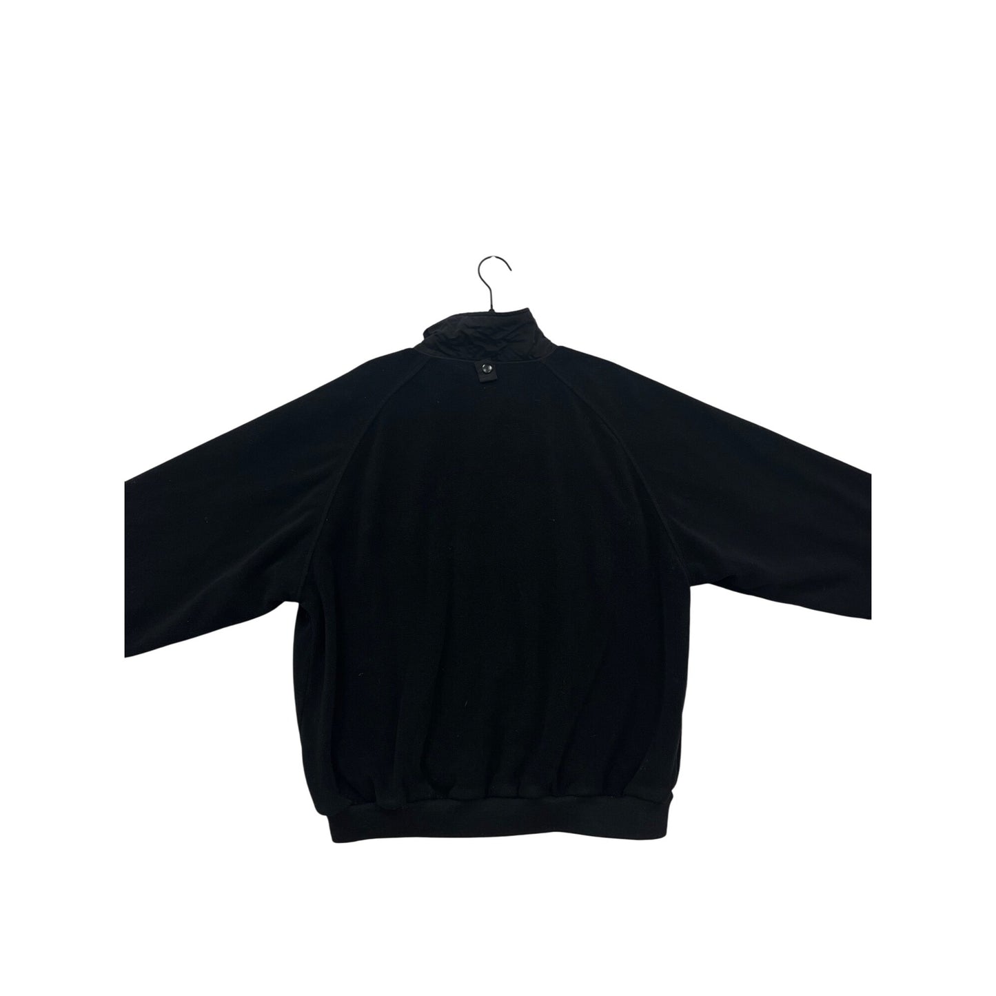 The Game Mens Medium Lund Boats Black Fleece Jacket #8164