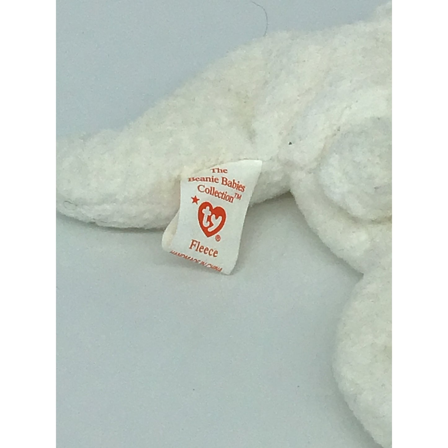 Fleece Lamb Beanie Baby