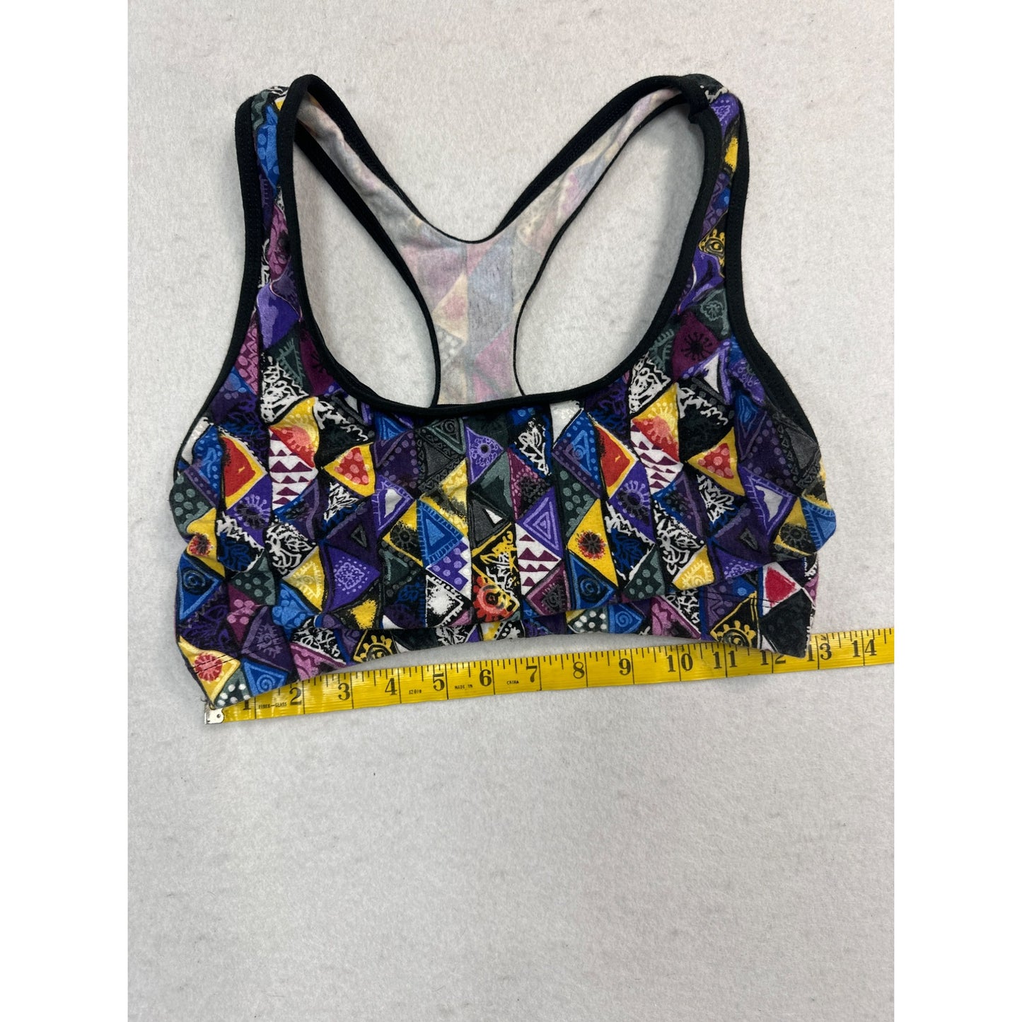 Vintage Women’s Danskin Y-Back Vibrant Sports Bra