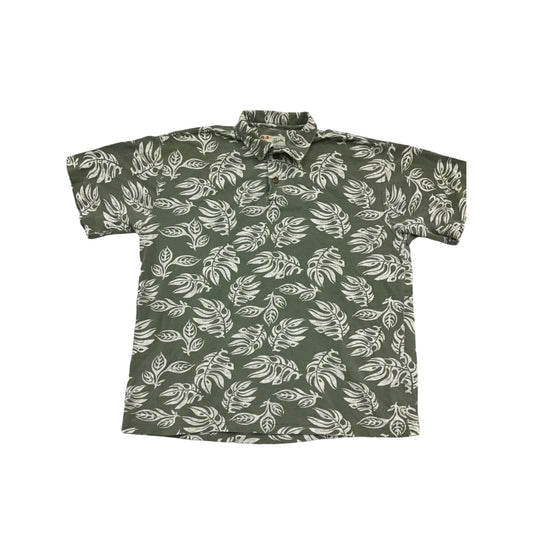 Mens Vintage Styled Hawaiian Polo