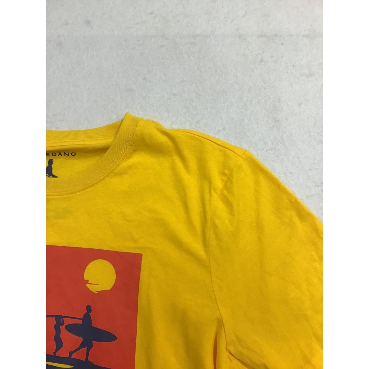 Yellow Giordano T-shirt