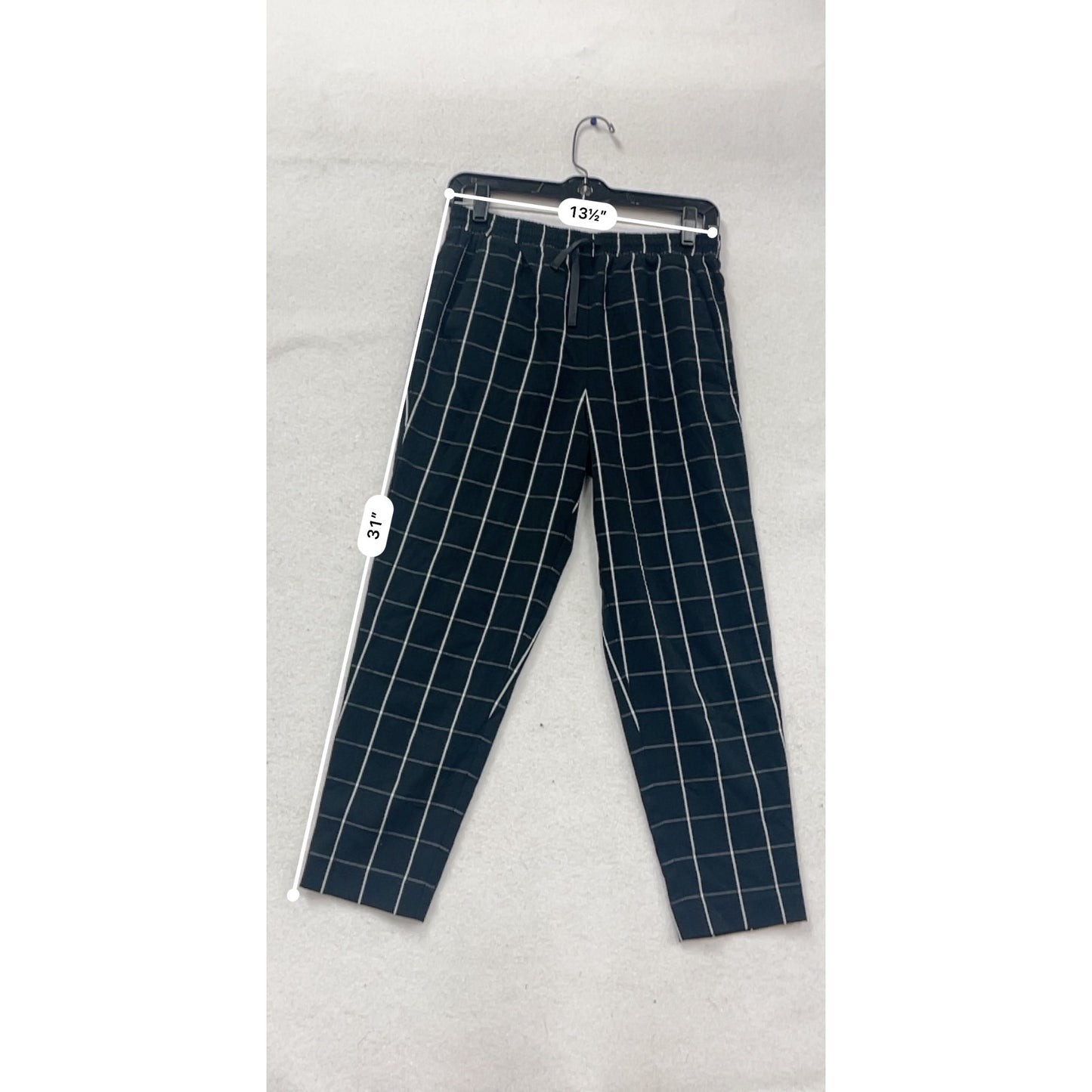 Birgitte Herskind Black & White Checkered Trousers XS #440A