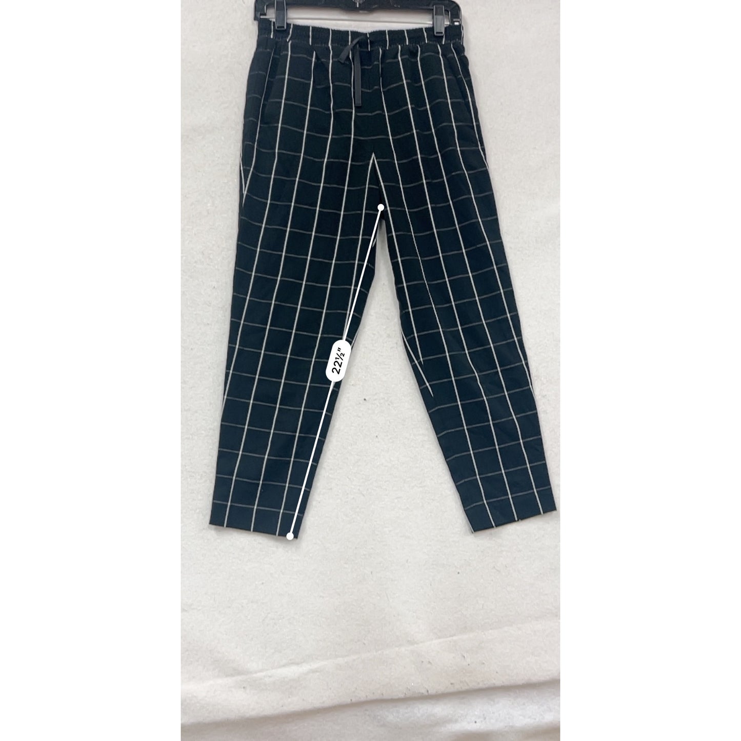 Birgitte Herskind Black & White Checkered Trousers XS #440A