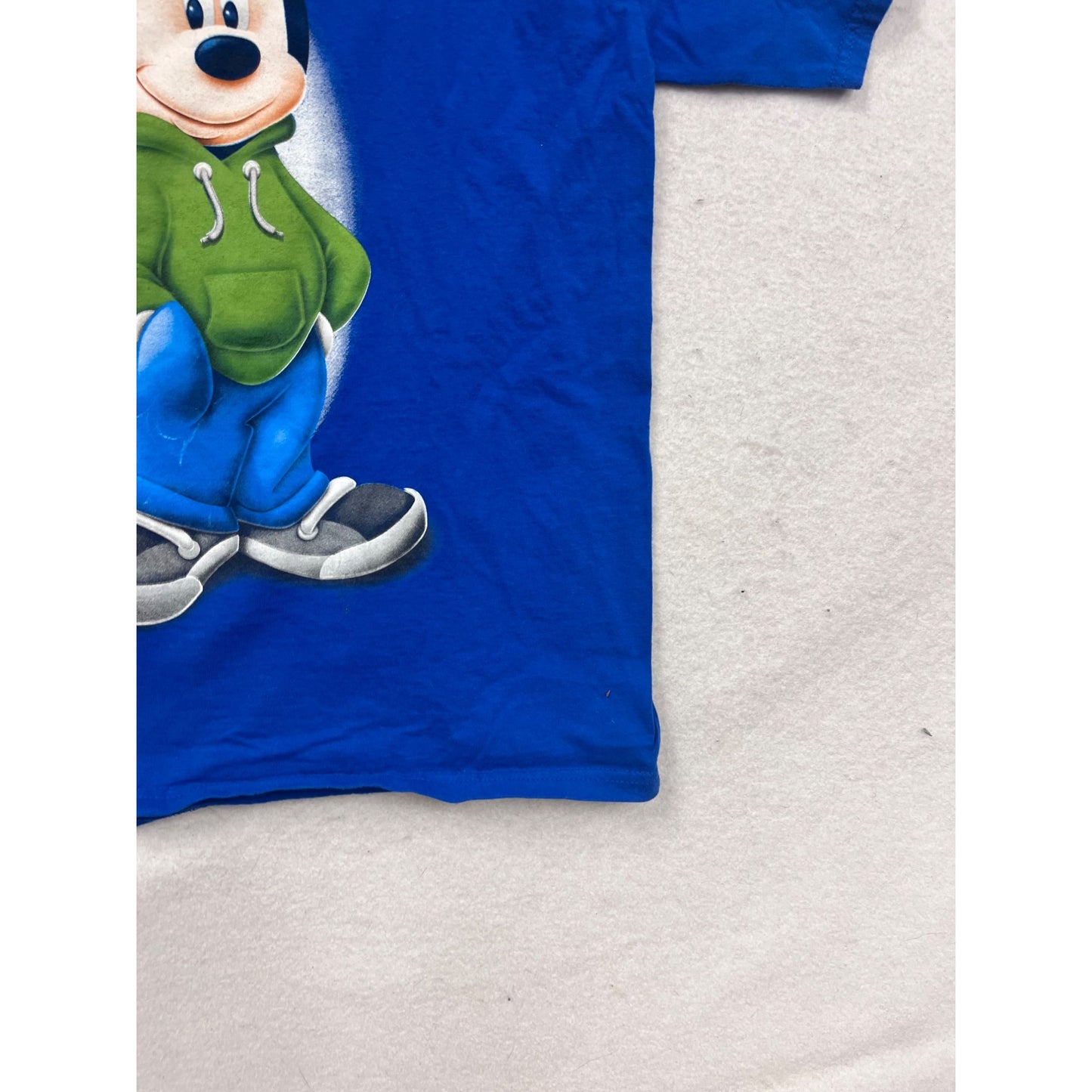 Disney Mickey Mouse Blue T-Shirt Youth Size M #602A