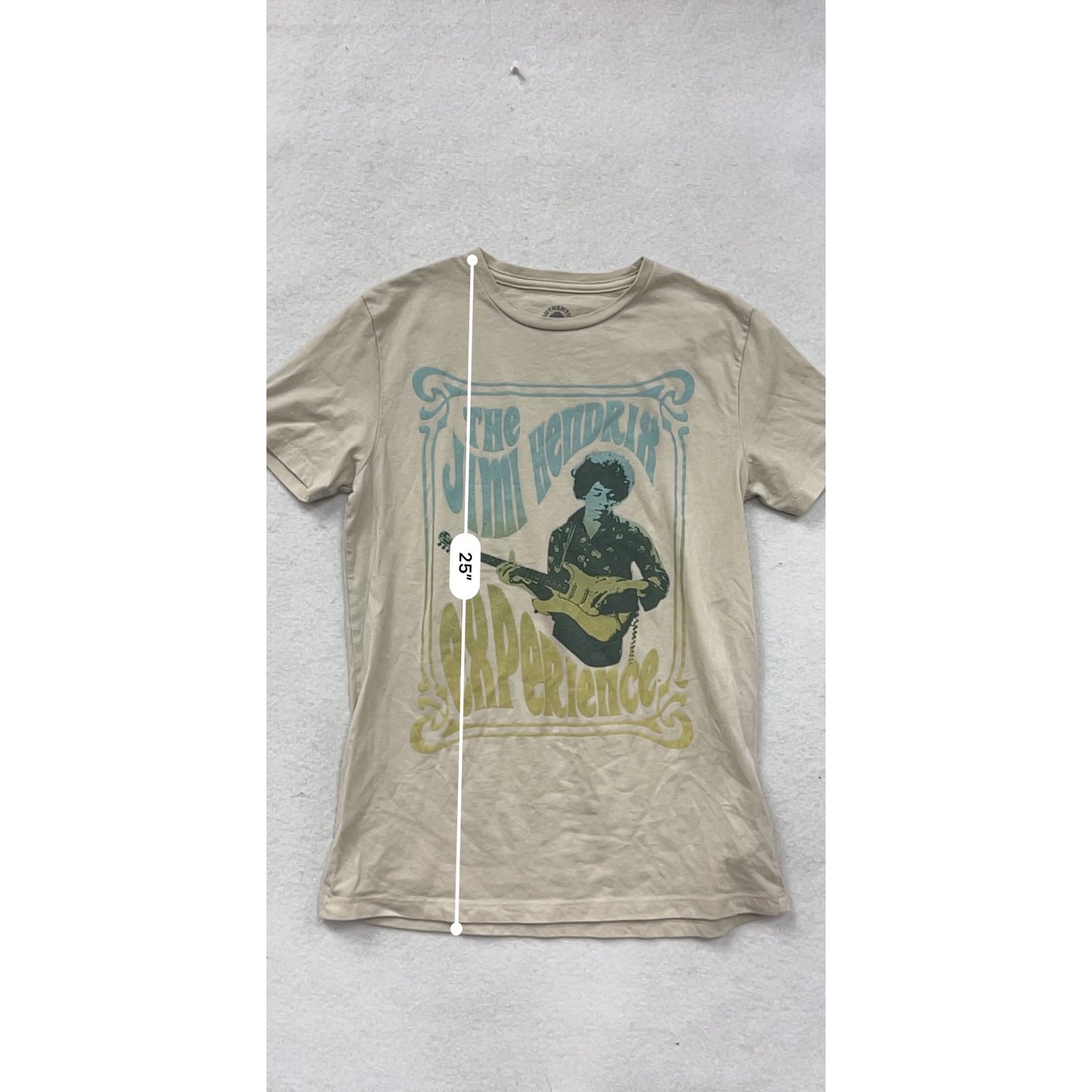 The Jimi Hendrix Experience Graphic Tee Mens XS #8888