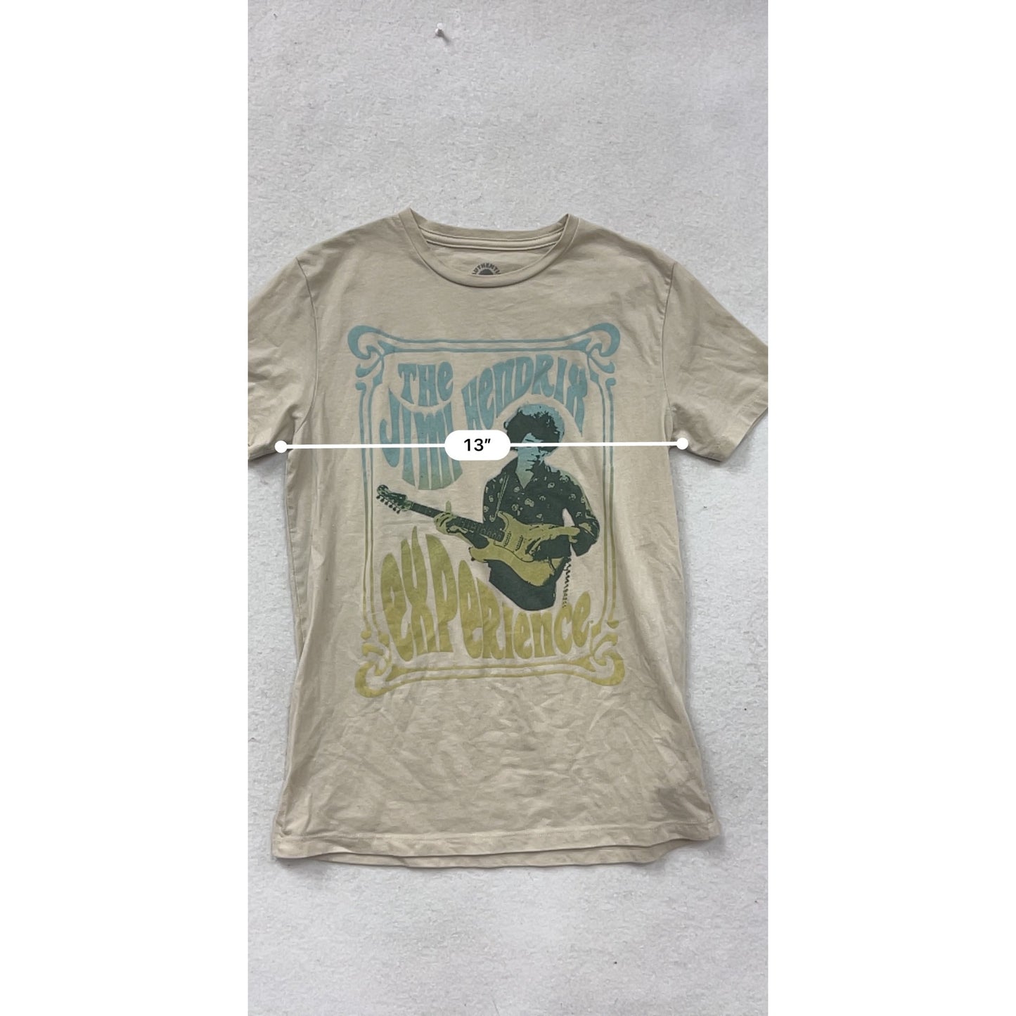 The Jimi Hendrix Experience Graphic Tee Mens XS #8888