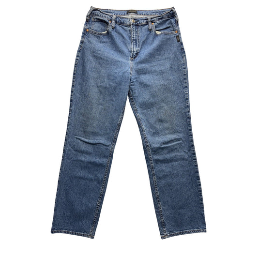 Silver Jeans Co. Highly Desirable Straight Jeans W32/L26 Blue Denim #322B